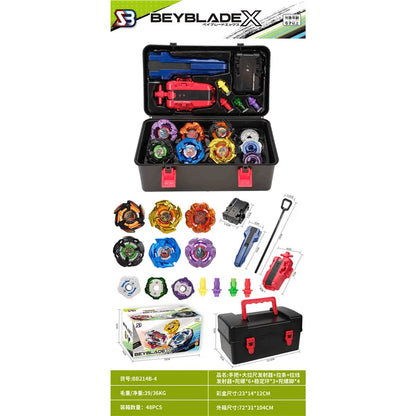 New alloy gyro attack suit with two-way transmitter combat gyro tool storage box gift Hurricane CX BX alloy gyro vs PK game.