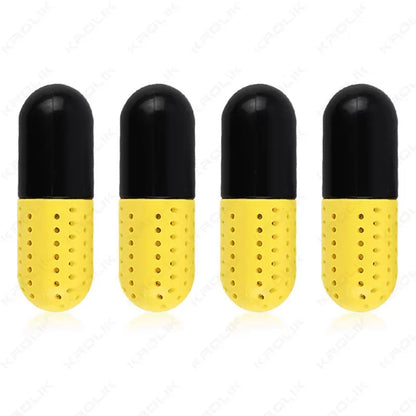 4/2pcs Deodorizer Shoe Closet Steriliser Eliminator Drawer Air Purifying Smell Remover Capsule Shape Moisture Absorber Dryer Bal