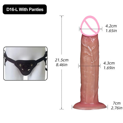 5 Sizes Realistic Dildo Sex Toys for Women Soft Huge Penis Suction Cup Thick Anal Dildo Adult Masturbator Cock Dick Butt Plug