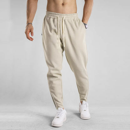 New Solid Color Sweatpants Casual Workout Pants Autumn 1/2Pcs Lightweight Cargo Trousers Outdoor Gym Fitness Drawstring Trousers