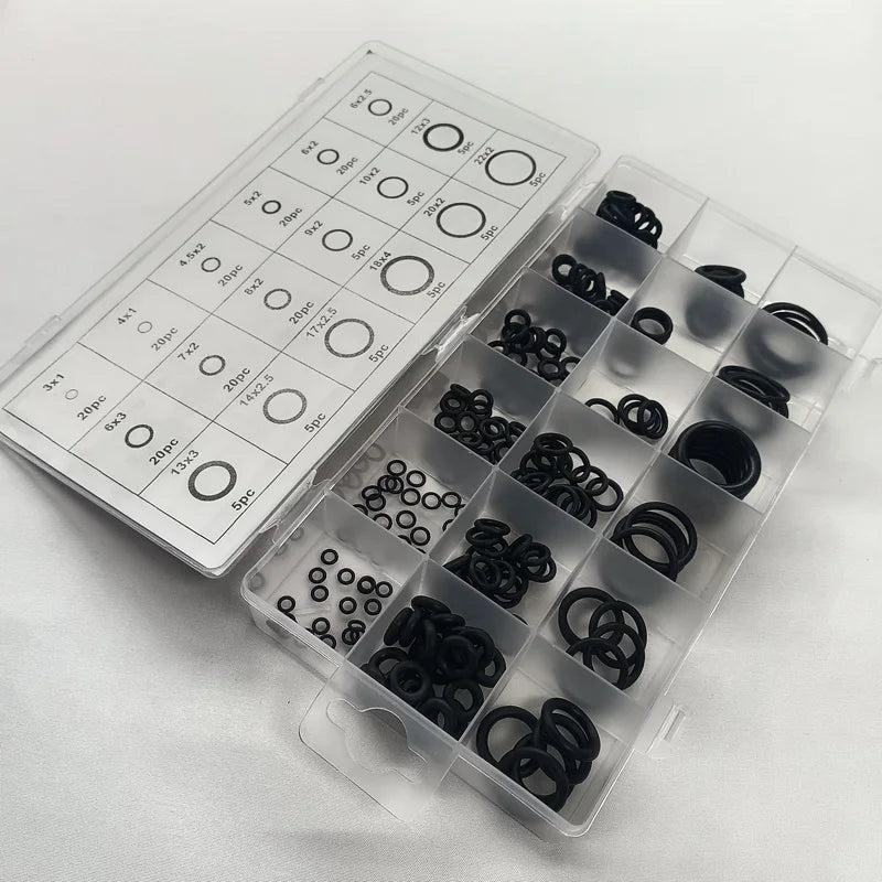 Rubber O Ring Set Gaskets Seal Nitrile Rubber Bands High Pressure O-Rings Repair Kit Sealing Elastic Band O Rubber Rings