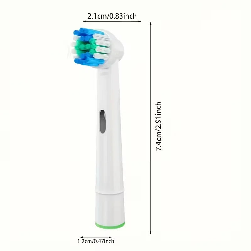 4/8/12/16/20Pcs Replacement Toothbrush Heads Compatible with Oral-B Braun Professional Electric Toothbrush Heads Brush Heads