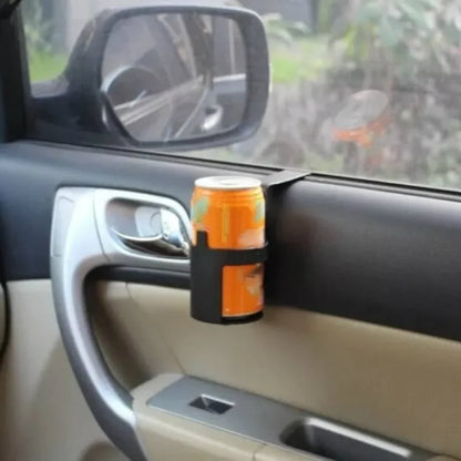 2PCS Car Drink Cup Holder Container Hook Multifunctional Hanging Window Door Mount Universal Water Bottle Cup Stand for Auto