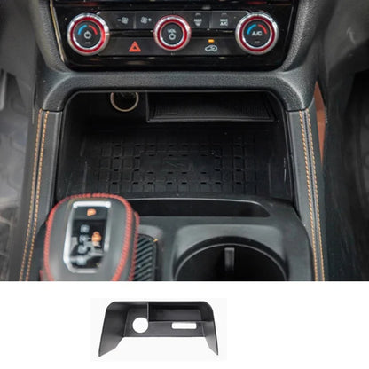For Ford Ranger P703 T9 XL XLT Wildtrak Raptor 2023-2025 Carbon Fiber Texture Gear Shift Panel Cover Interior Trim Full Set