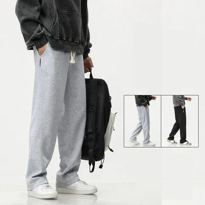 111CM 116CM Long Pants Tall Men Sports Straight Stretched Overalong Plus Size 7XL 6XL Lengthen Boys Sweatpants Male Trousers