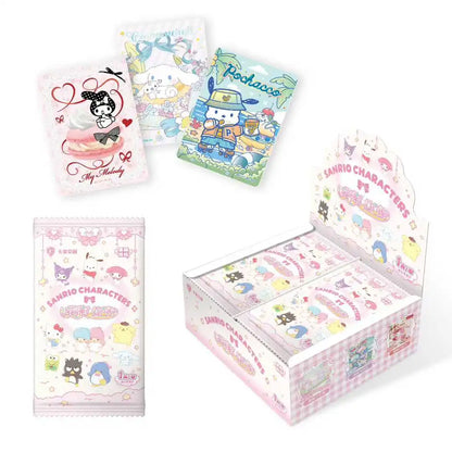 Genuine Sanrio Family Shining Dream Journey Series Limited Edition Collectible Cards Peripheral Children Holiday Toys Gifts