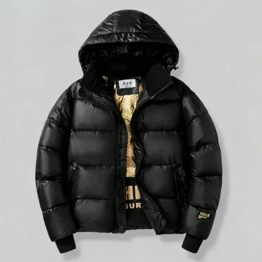 Thick Warm Outerwear Parkas for Men Loose Casual Hooded Puffer Jacket Autumn Winter Versatile High-quality Padded Jacket for Men