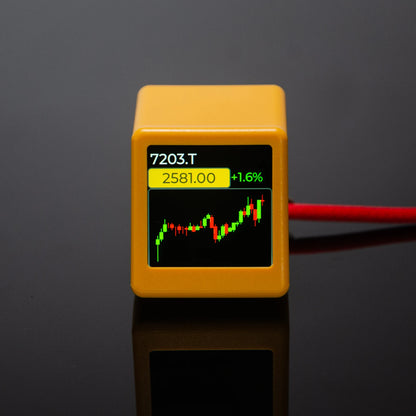 GeekMagic PRO BitCoin Cryptocurrency,Stocks,Futures,Currency Exchange Rate,Price Tracker Ticker,Time Clock Weather Display