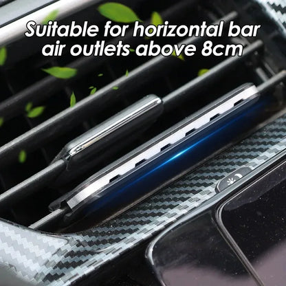 Car Aroma Diffuser Invisible Toggle Fragrance Strip Solid Balm Freshener Odor Eliminator Air Vent Clip Car Decoration Accessorie