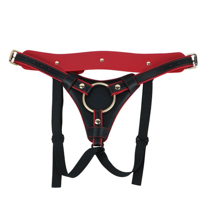 ANOSX Body Harness Belt For Strap On Dildo Restraint Gothic Clothing ﻿Leather Briefs Auxiliary Chastity Belt Sucking Penis Belt