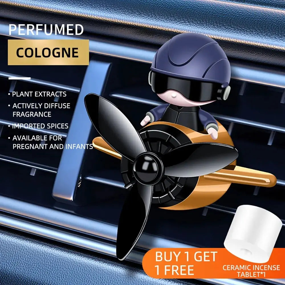 1pcs Astronaut Air Outlet Style Car Interior Decoration Supplies Cartoon Creative Fragrance Lasting Fragrance Car Aromatherapy