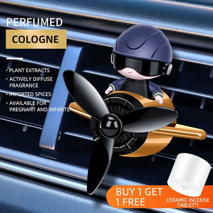 1pcs Astronaut Air Outlet Style Car Interior Decoration Supplies Cartoon Creative Fragrance Lasting Fragrance Car Aromatherapy