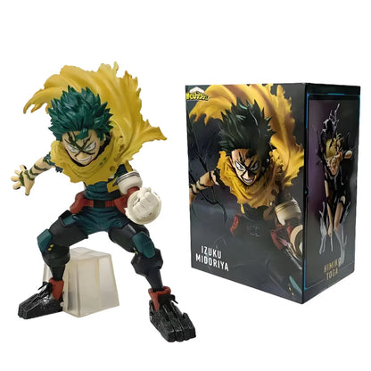 22cm My Hero Academia Anime Peripheral Hero Bakugou Katsuki Action Figures PVC Model Decor Collectible Statue Toy Christmas Gift
