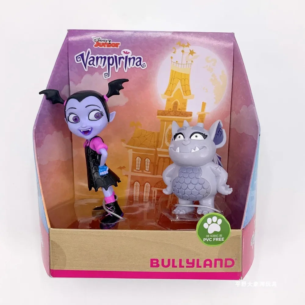 Cartoon Rapunzel Vampire Chameleon Model Toys Bullyland Desktop Decor Collection Ornaments Cartoon Characters Dolls Kid Gift