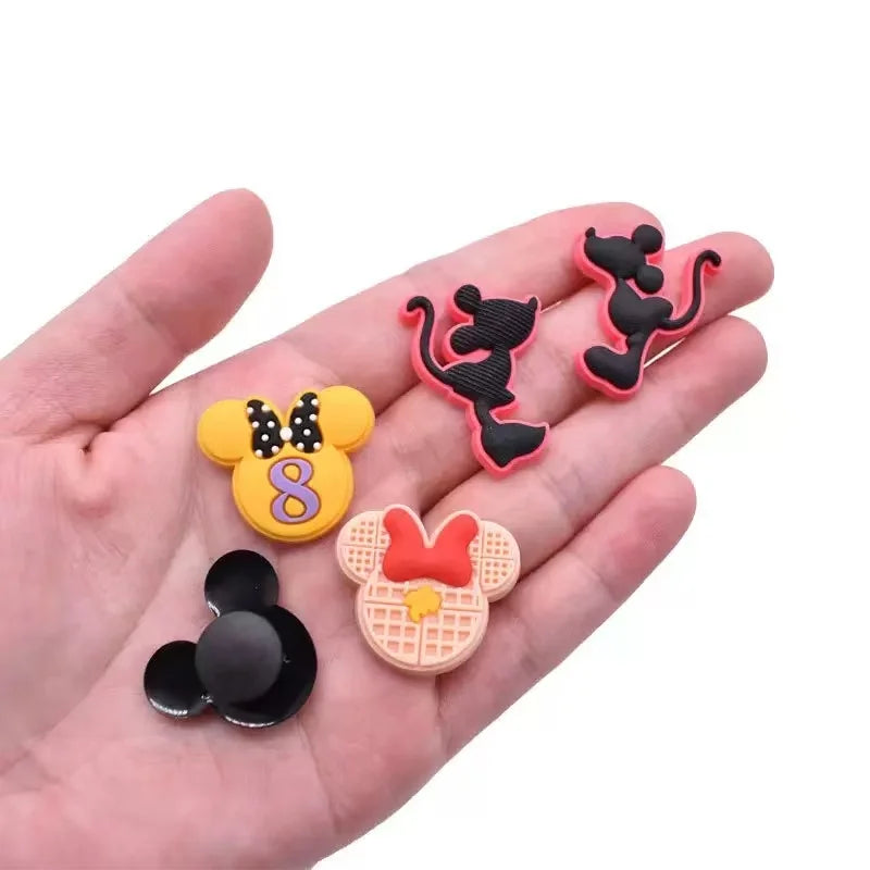 8-100pcs Girl's Hairband Balloon Cookie Shoe Charms for Sandals, Shoe Decoration Accessories Shoe Pins Great Gift for Men Women