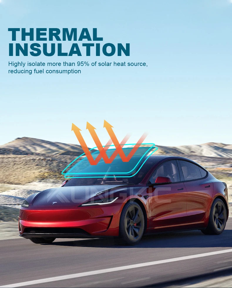 Pre-Cut Car Window Privacy Tint Film For Tesla Model 3 2020-2023 Auto solar UV Protector films for Tesla Model 3 Highland 2024