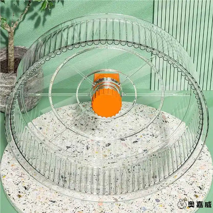 Large Size Silent Running Wheel for Hamster Toy Deprivation Relief Golden Retriever Hamster Cage Supplies Crehensive Infor...