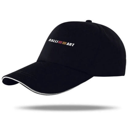 Car Hats Casual Baseball Caps Sunscreen Cotton Ventilate Hat for MITSUBISHI RALLIART Auto Accessories