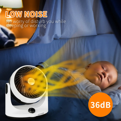 1500W Electric Heater PTC Rapid Heating Air Circulator Fan Heater Home Electric Energy Saving Portable Heater for Room Office