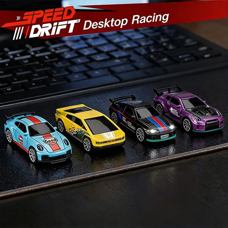 2026 Upgraded RC Car 1:64 Mini Alloy RC Drift Car Easy to Carry, 60mins Life.  Exquisite Gift Box An Ideal Toy Gift for Children