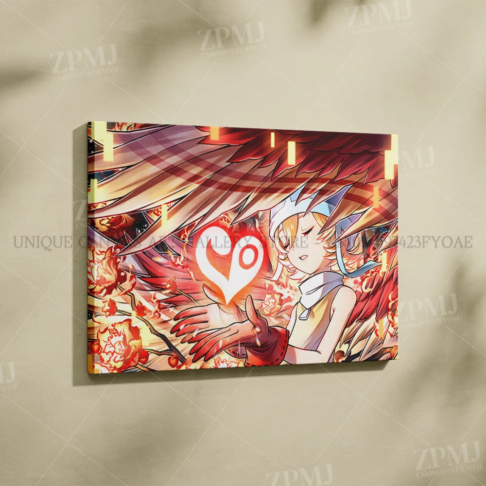 Japanese Anime Canvas Wall Art Digimon Digital Monsters Home Decorative HD Print Poster Painting Modern No Frame For Living Room