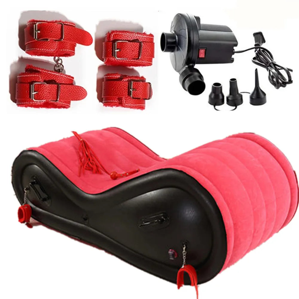 Inflatable Sex Furniture Erotic Sofa Love Pillow Chair Couples Bed Bdsm Adults Games Products Sex Toys for Women Men Couples 18+