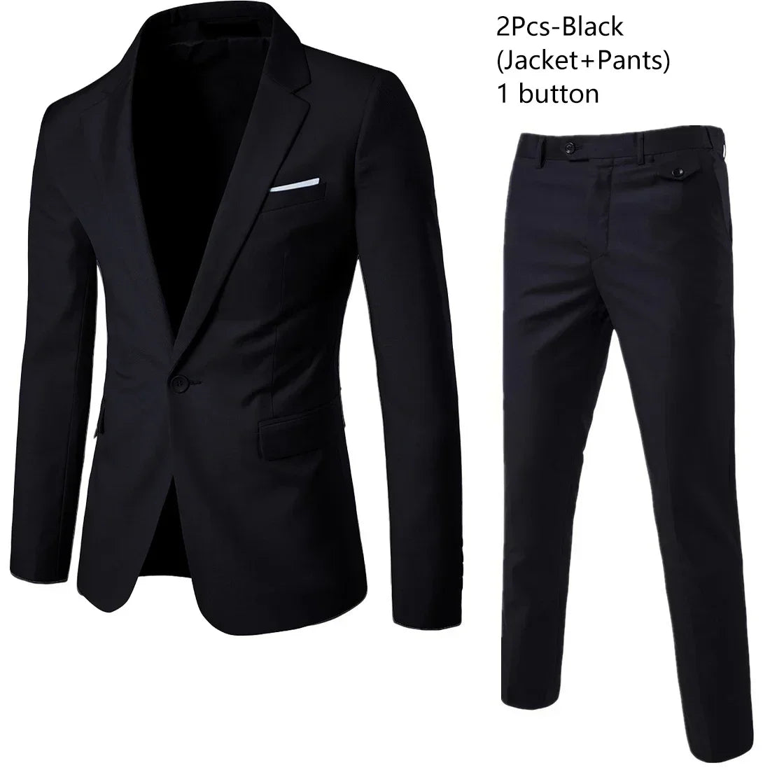 Men Suits Wedding 3 Pieces Elegant 2 Outfit Set Blazers Fashion  Business Classic Jackets Vest Pants 2024 Formal Clothing