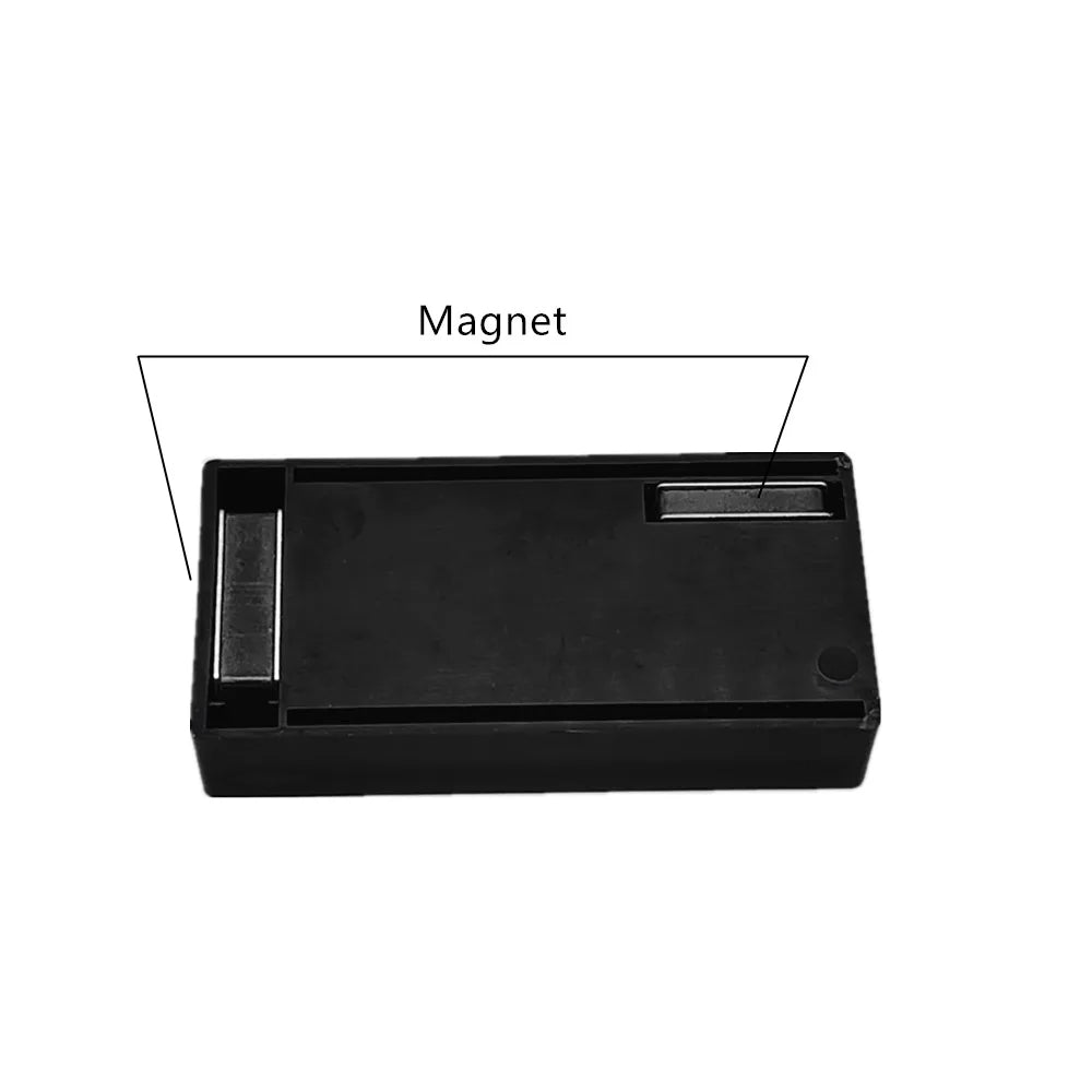 Magnetic Key Holder Under Car - Durable Plastic Spare Key Hider with Strong Magnet for Car/Home/Office - Never Locked Out