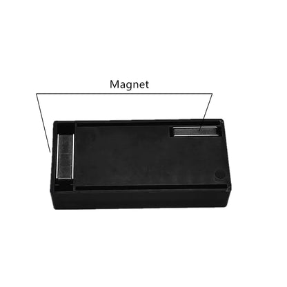 Magnetic Key Holder Under Car - Durable Plastic Spare Key Hider with Strong Magnet for Car/Home/Office - Never Locked Out