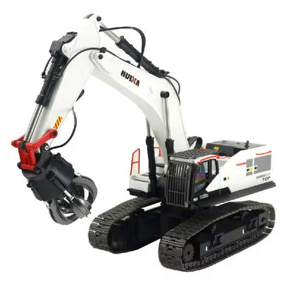 Huina 1594 Full Metal Remote Control 1592 Excavator 1/14 Electric Heavy Duty  22 Channels Rc Excavator For Children Toys Model