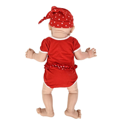 IVITA WG1513WS 23.2inch 5200g Original Full Body Silicone Realistic Reborn Baby Doll Unpainted Unfinished Dolls DIY Blank Toys