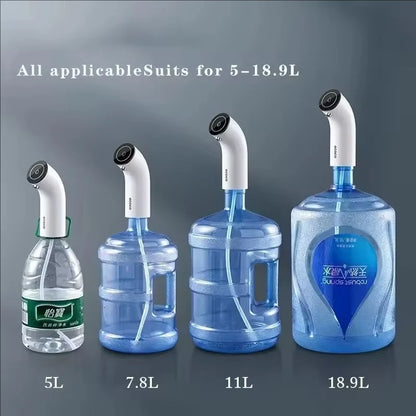 New Zai Xiao Water Pump Water Home Dispenser USB Rechargeable Electric Water Pump Portable Automatic Drinking Pump Bottle
