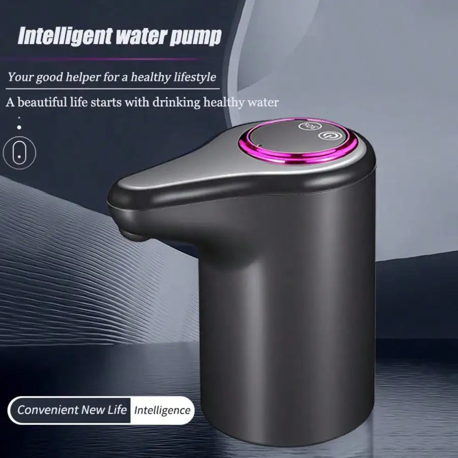 Smart Home Bottled Water Purifier Automatic Water Dispenser, USB Rechargeable, Intelligent Mineral Water Bucket Pump, Home Water Dispenser Pump, Wireless Water Pump