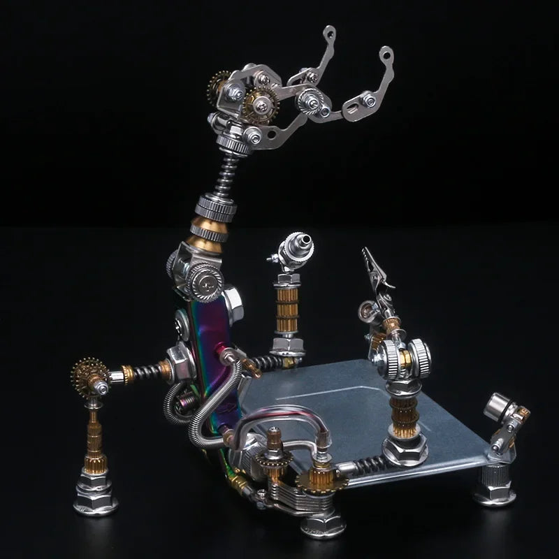 16cm Mechanical Party Metal Trendy 3D Three-Dimensional Assembled Toys Chinese Style 1/12 Robot Model Creative Collection Crafts