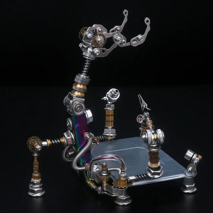 16cm Mechanical Party Metal Trendy 3D Three-Dimensional Assembled Toys Chinese Style 1/12 Robot Model Creative Collection Crafts