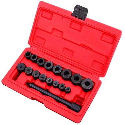 17Pcs Clutch Aligning Kit Flywheel Pilot Hole Clutch Drive Plate Alignment Tool for Centered Accurate Installation Repair