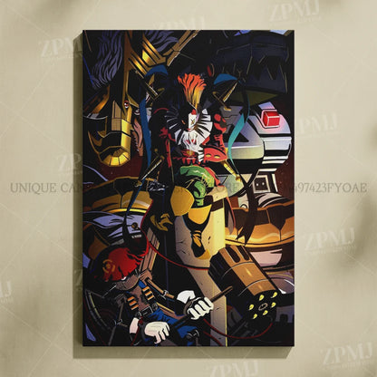 Japanese Anime Canvas Wall Art Digimon Digital Monsters Home Decorative HD Print Poster Painting Modern No Frame For Living Room