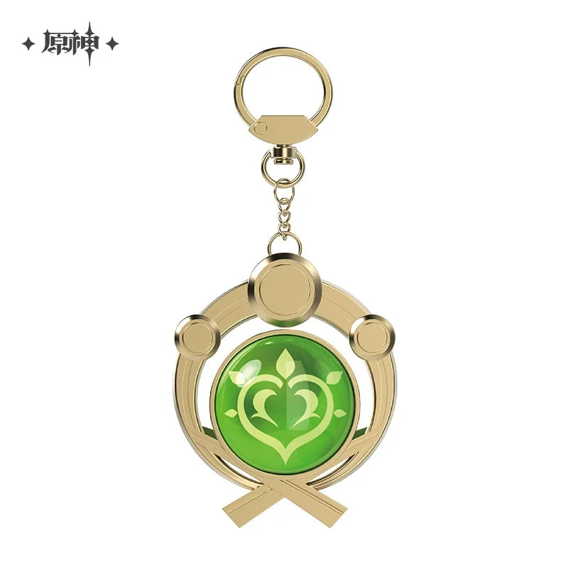 Sunsyea Genshin Impact Official Merch miHoYo Original Authentic Eyes of God Keychain Mondstadt Liyue Inazuma