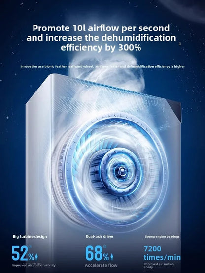 Moisture absorption and drying air dehumidifier household dehumidification basement silent drying high power