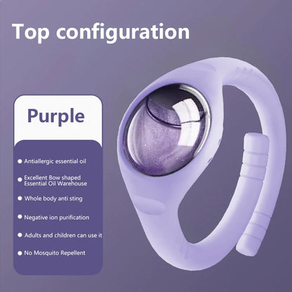 Mosquito Oil Repellent Bracelets Anti Mosquitoes Bite Wristband Outdoor Mosquitoes Bracelet With Natural Essential Oil 2025 ﻿New