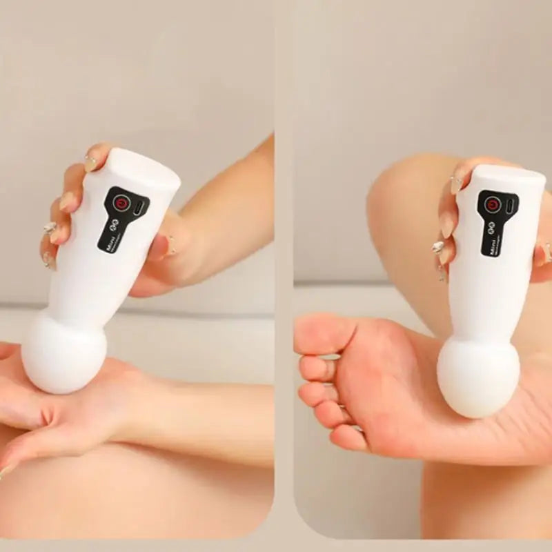 Portable Mini Electric Massager, USB Rechargeable with 4 Speed Settings, Versatile for Body, Back, Neck, Legs, and Waist Massage