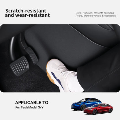 YZ Car Center Console Two Side Panel Anti Kick Pad Protector For Tesla Model 3 Y Highland Juniper 2026 TPE Anti-dirt Protective