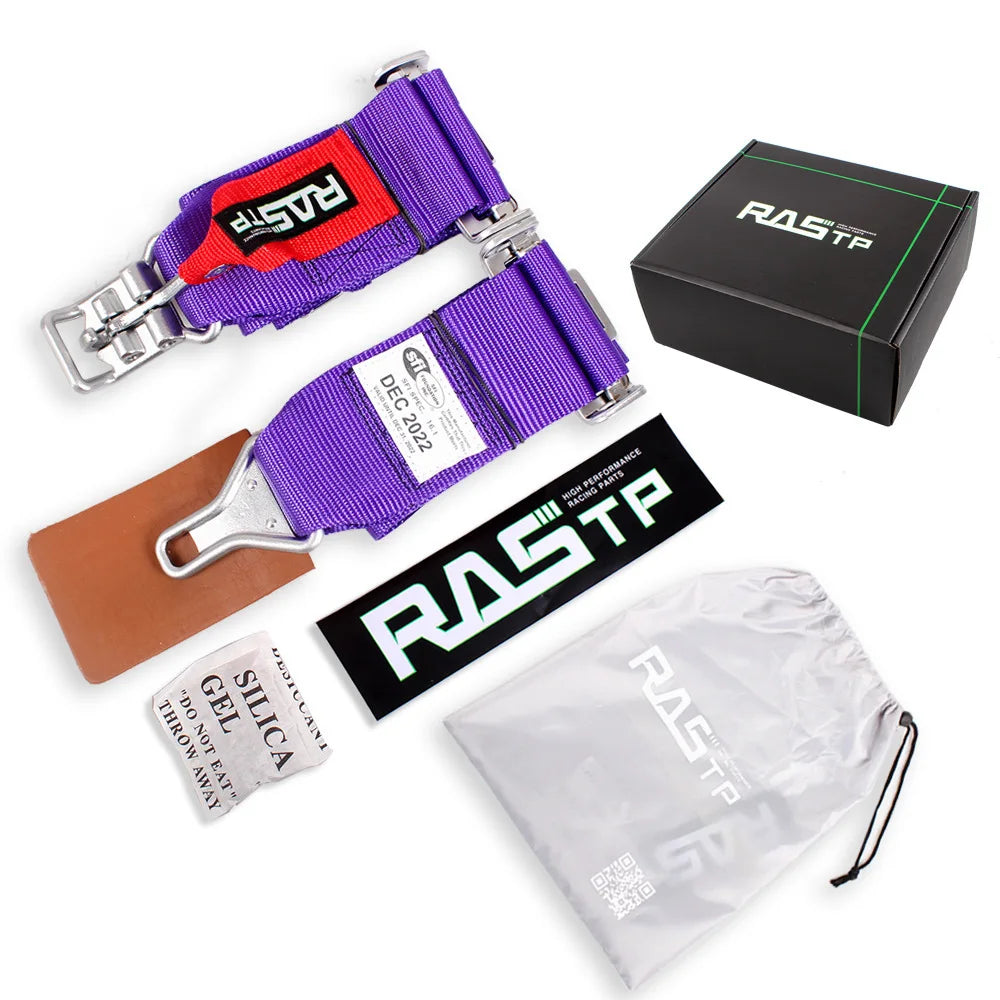 Cross-border car modification supplies, bumper car racing belt, two-point kart simple seat belt