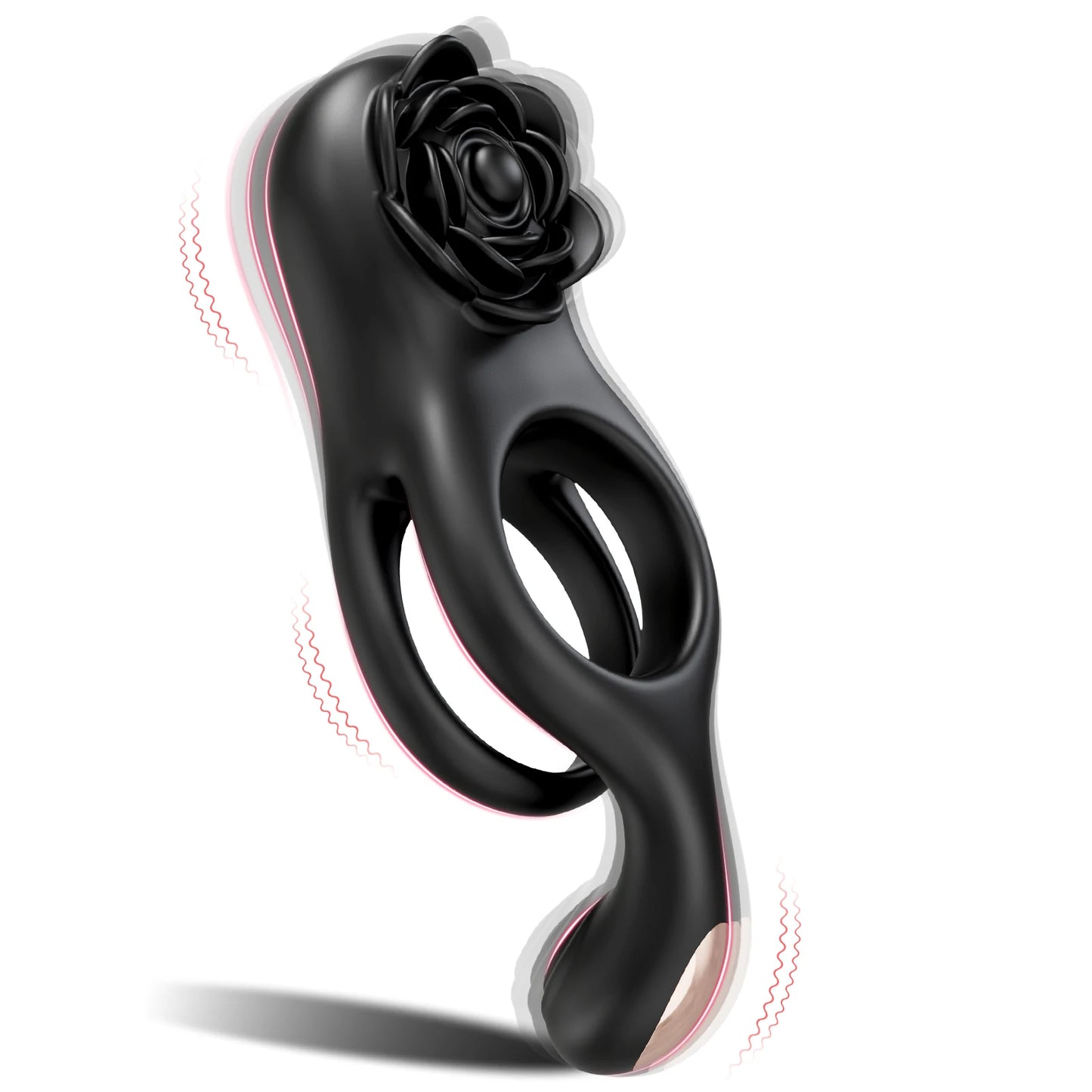 Vibrating Penis Ring Cock Ring for Men Penis Vibrator Scrotum Massager Clit Stimulator Adult Goods Sex Toy for Men and Couples
