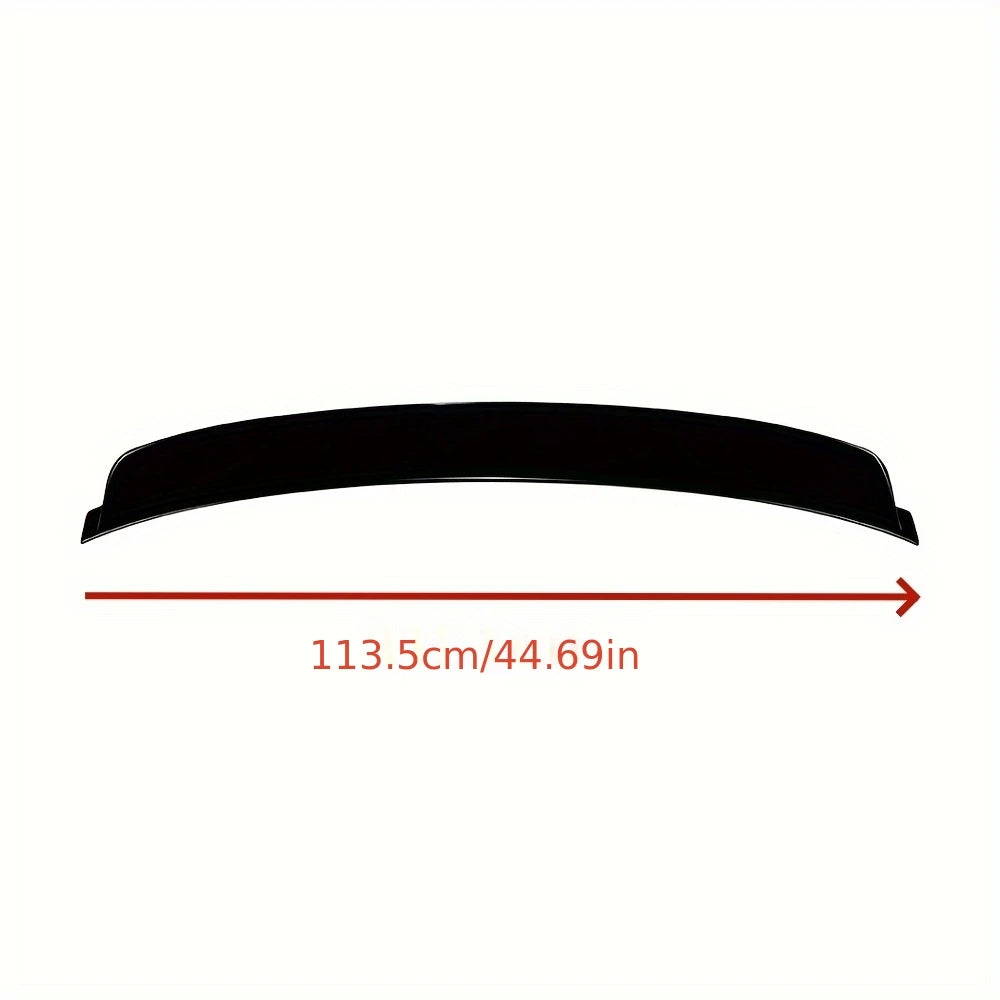 Glossy Black/Carbon Look Rear Roof Trunk Spoiler Tail Fin Fixed Wind Spoiler For BMW 3 Series F30 2013-2019 Wing Roof Spoiler
