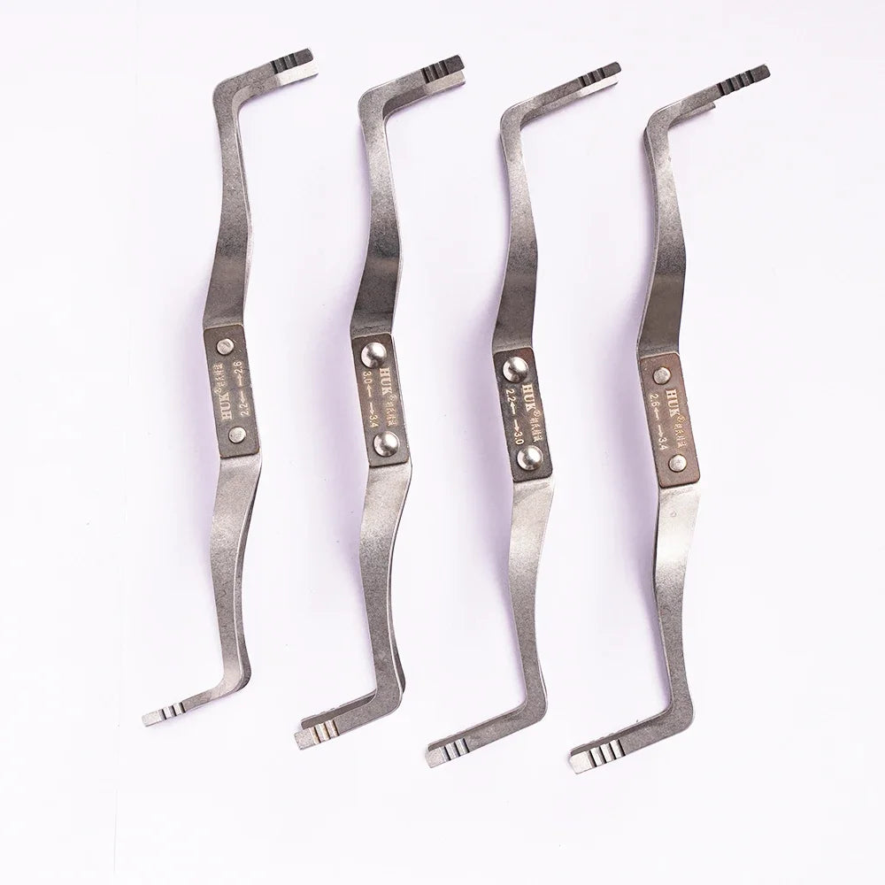 4pcs / set Auto Locksmith Y Tension Wrenches Tools for Car Adjustable Tool