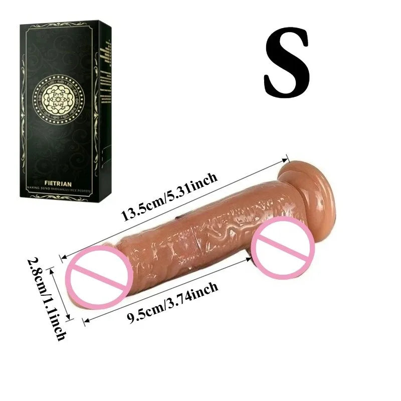 Waterproof Silicone Realistic Dildo Vagina Anal Masturbators Adult Sex Toys Dildo for Women Big Penis Dick Cock Gode Penetration