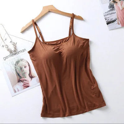 NHKDSASA Seamless Lingerie Women Vest Solid Crop Top Push Up Padded Bralette Woman Vest Basic Comfortable Soft Underwear 4XL