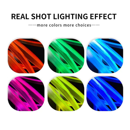 Car Interior Ambient LED Light Strip 2/3/4/5M RGB  Invisible USB Fiber Optic Atmosphere Lamp Support APP Control