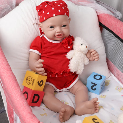 IVITA WG1513 59cm 5210g Silicone Reborn Babies Realistic Girl 3 Colors Eyes Choices Soft Baby Dolls Lifelike Kids Toys Juguetes